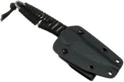 ANV P100 Sleipner, Black Paracord P100-002, Black Kydex Sheath, Neck Knife -Morakniv Knives Sale ANVP100 002 06 anv knives