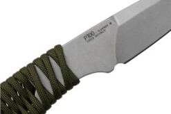 ANV Knives P100 Sleipner, Olive Paracord, P100-004, Black Kydex Sheath, Neck Knife -Morakniv Knives Sale ANVP100 004 05 anv