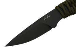 ANV Knives P100 Sleipner Cerakote, Olive Paracord, P100-039, Black Kydex Sheath, Neck Knife -Morakniv Knives Sale ANVP100 039 03 anv