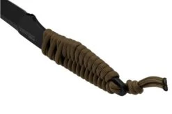 ANV Knives P100 Sleipner Cerakote, Coyote Paracord, P100-040, Black Kydex Sheath, Neck Knife -Morakniv Knives Sale ANVP100 040 04 anv