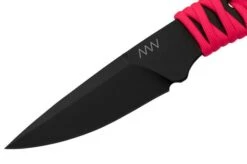 ANV Knives P100 Sleipner Cerakote, Pink Paracord, P100-044, Black Kydex Sheath, Neck Knife -Morakniv Knives Sale ANVP100 044 03 anv