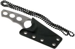 Amare Knives A-Max Stonewashed AM-SW Neck Knife, Uli Hennicke Design -Morakniv Knives Sale AS AM SW 04 amare knives