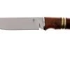 Autine Hunting Knife, Rosewood, Mirror Polish D2, RH Sheath, Hunting Knife