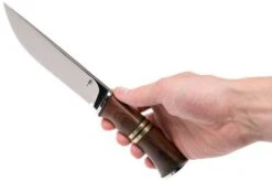 Autine Hunting Knife, Rosewood, Mirror Polish D2, RH Sheath, Hunting Knife -Morakniv Knives Sale AT HUNTING 06 autine at hunting 06