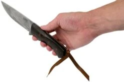 Autine Damascus Kurbads, Wenge, Damast, Brown RH Sheath, Outdoor Knife -Morakniv Knives Sale AT KUR WNG DAM 06 autine v201909