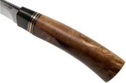 Autine Puukko, Stainless Damascus, Brown RH Sheath -Morakniv Knives Sale AT PUUKO DAM 05 autine