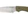 Bradford Knives Guardian 3, 32S-002-MC MagnaCut Sabre Stonewashed, Textured OD Green G10, Fixed Knife