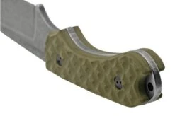 Bradford Knives Guardian 3, 32S-002-MC MagnaCut Sabre Stonewashed, Textured OD Green G10, Fixed Knife -Morakniv Knives Sale BDK 32S 002 MC 04 brandford