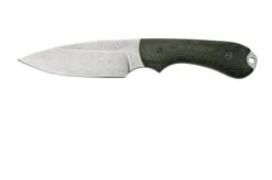 Bradford Knives Guardian 3, 3S-101-MC, 3D Black Micarta, CPM-Magnacut, Sabre Grind, Stonewash Finish, Fixed Knife