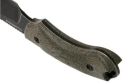 Bradford Knives 3D OD Green Micarta, Guardian4, Sabre, Nimbus Finish, Black Fasteners -Morakniv Knives Sale BDK 4S 102N 04 bradford knives