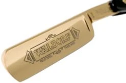 Böker Manufaktur Waldorf 24 Karat Gold 5/8" Straight Razor 140321 -Morakniv Knives Sale BO140321 03 boker bo140321 03