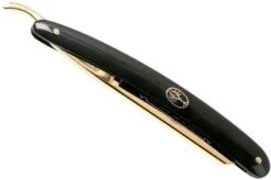 Böker Manufaktur Waldorf 24 Karat Gold 5/8" Straight Razor 140321 -Morakniv Knives Sale BO140321 06 boker bo140321 06