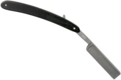 Böker Manufaktur Ebony Damascus Limited Edition Straight Razor 140409DAM -Morakniv Knives Sale BO140409DAM 02 boker bo140409dam 02 1