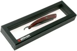 Böker Manufaktur Damascus Curly Birch 140610DAM Straight Razor -Morakniv Knives Sale BO140610DAM 07 boker