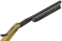 Böker Manufaktur Damascus Horn Straight Razor 140623DAM -Morakniv Knives Sale BO140623DAM 05 boker