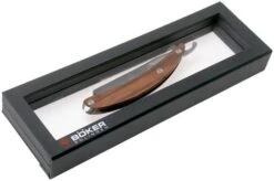 Böker Manufaktur Master Cutter Damascus, Desert Ironwood 140800DAM Straight Razor -Morakniv Knives Sale BO140800DAM 06 boker