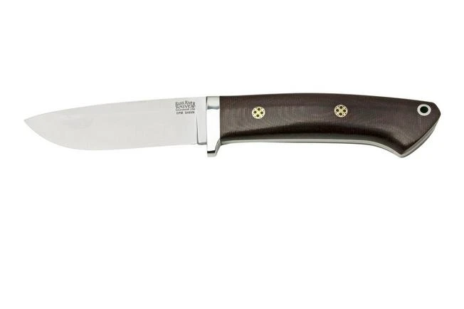 Bark River Classic Drop Point Hunter CPM S45VN Burgundy Canvas Micarta Mosaic Pins, Fixed Knife 1 Bark River Classic Drop Point Hunter CPM S45VN Burgundy Canvas Micarta Mosaic Pins, Fixed Knife