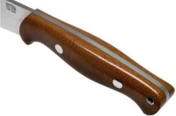 Bark River North Country EDC 2 CPM S45VN Natural Canvas Micarta Fixed Knife -Morakniv Knives Sale BRK02 184NCM 05 bark river knives