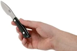 Bark River Mini Canadian CPM 3V Black Canvas Micarta Fixed Knife -Morakniv Knives Sale BRK03 121BKRC 05 bark river knives