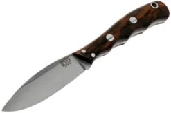 Bark River Lil’ Canadian CPM 3V Desert Ironwood Fixed Knife -Morakniv Knives Sale BRK03 122DIW 03 bark river knives