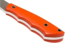 Bark River Mini Canadian A2, Blaze Orange G10, Hollow Pins, Black Sheath -Morakniv Knives Sale BRK03 133O10 HP 04 bark river brk03 133o10 hp 04