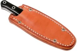 Bark River Mini Bushcrafter CPM 3V, Black Canvas Micarta, Hollow Pins -Morakniv Knives Sale BRK06 022BRKC HP 07 bark river brk06 022brkc hp 07