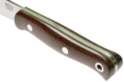 Bark River Ultra-Lite Bushcrafter CPM 3V Coffee Bag Laminate, Toxic Green Liners -Morakniv Knives Sale BRK06 023CL TGL 06 barkriver