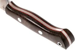Bark River Mini Aurora CPM 3V, Green Canvas Micarta, Red Liner -Morakniv Knives Sale BRK06 025GNC RL 04 bark river brk06 025gnc rl 04