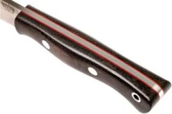 Bark River Mini Aurora CPM 3V, Green Canvas Micarta, Red Liner -Morakniv Knives Sale BRK06 025GNC RL 05 bark river brk06 025gnc rl 05