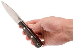 Bark River Mini Aurora CPM 3V, Green Canvas Micarta, Red Liner -Morakniv Knives Sale BRK06 025GNC RL 06 bark river brk06 025gnc rl 06