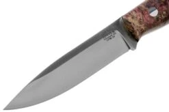 Bark River Aurora CPM 3V, Purple Gold Elder Burl Bushcraft Knife -Morakniv Knives Sale BRK06 122PGEB 03 bark river knives