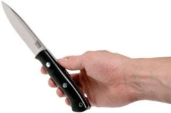 Bark River Aurora CPM Cru-Wear, Black Canvas Micarta, Bushraft Knife -Morakniv Knives Sale BRK06 163BRKC 06 bark river brk06 163brkc 06