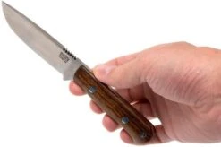 Bark River Bravo Necker II CPM 154CM, Desert Ironwood, Brown Sheath -Morakniv Knives Sale BRK07 002DIW2 06 bark river brk07 002diw2 06