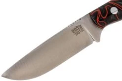 Bark River Bravo Necker II CPM 154CM, Lava Flow Kirinite, Black Sheath -Morakniv Knives Sale BRK07 002LFK 03 bark river brk07 002lfk 03