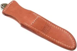 Bark River Gunny A2, Green Canvas Micarta, Brown Sheath -Morakniv Knives Sale BRK07 011GNC RS 08 bark river brk07 011gnc rs 08