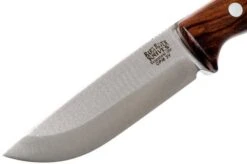 Bark River Gunny Scandi CPM 3V, Desert Ironwood, Brown Sheath -Morakniv Knives Sale BRK07 024DIW 03 bark river brk07 024diw 03