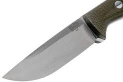 Bark River Bravo 1 A2 Green Canvas Micarta Rampless Bushcraft Knife -Morakniv Knives Sale BRK07 112GCMR 03 bark river knives