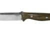 Bark River Gunny A2, Green Canvas Micarta Outdoor Knife