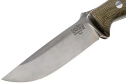 Bark River Gunny A2, Green Canvas Micarta Outdoor Knife -Morakniv Knives Sale BRK07 113GCM2 03 bark river knives