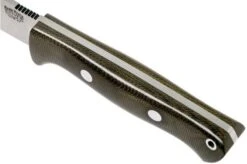 Bark River Bravo 1 LT CPM 3V Field Knife, Green Canvas Micarta -Morakniv Knives Sale BRK07 127GNC 06 bark river