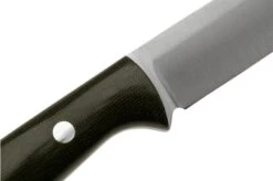 Bark River Bravo 1 Cru-Wear, Rampless, Green Canvas Micarta, Bushcraft Knife -Morakniv Knives Sale BRK07 161GCM RL 05 barkriver