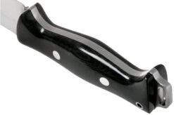 Bark River Bravo 2 CPM 3V, Black Canvas Micarta Outdoor Knife -Morakniv Knives Sale BRK07 221BCM 04 bark river knives