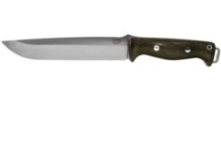 Bark River Bravo 2 CPM 3V, Green Canvas Micarta Outdoor Knife