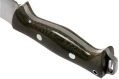 Bark River Bravo 2 CPM 3V, Green Canvas Micarta Outdoor Knife -Morakniv Knives Sale BRK07 221GCM 04 bark river knives
