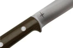 Bark River Mini Kephart CPM 3V Green Canvas Micarta, Bushcraft Knife -Morakniv Knives Sale BRK08 023GCM 05 barkriver
