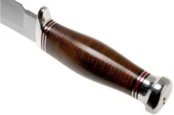 Bark River Special Hunting Knife CPM Cru-Wear, Aged Stacked Leather Hunting Knife -Morakniv Knives Sale BRK08 164ASL 04 bark river knives