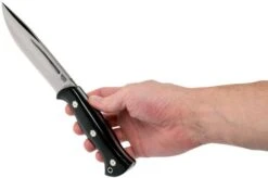 Bark River Cub CPM 3V, Black Linen Micarta, Mosaic Pins Bushcraft Knife -Morakniv Knives Sale BRK08 221BKC 3MP 06 bark river