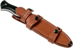 Bark River Cub CPM 3V, Black Linen Micarta, Mosaic Pins Bushcraft Knife -Morakniv Knives Sale BRK08 221BKC 3MP 07 bark river