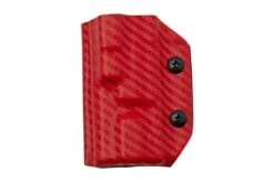 Clip And Carry Kydex Sheath Leatherman Free P4, Carbon Fiber Red LP4-CF-RED Belt Holster