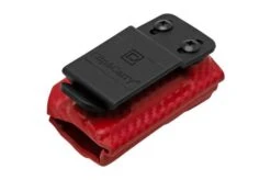 Clip And Carry Kydex Sheath Leatherman Free P4, Carbon Fiber Red LP4-CF-RED Belt Holster -Morakniv Knives Sale CALP4 CF RED 03 clipandcarry